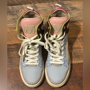 Colorful High-Top Michael Kors Sneakers